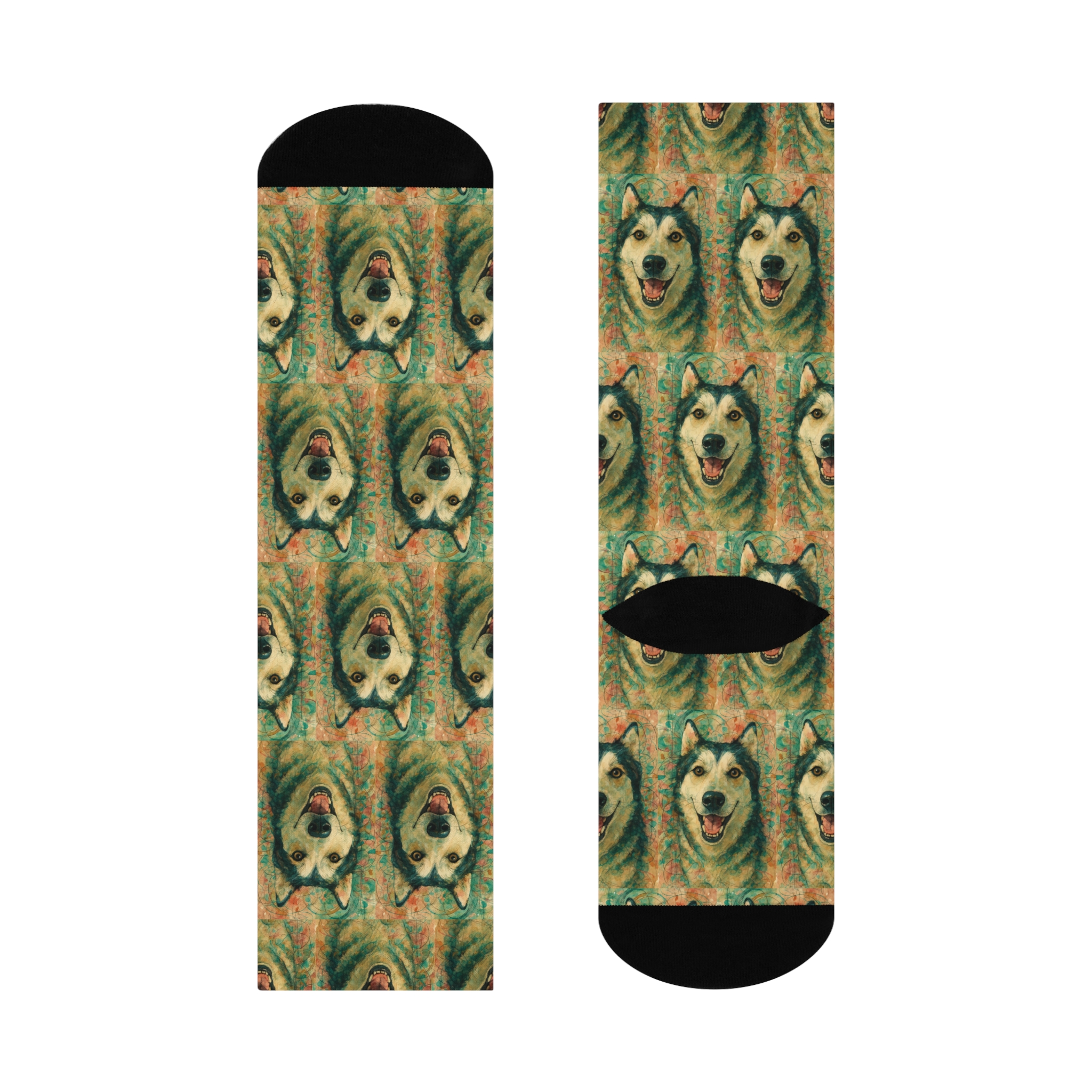 Socks Cushioned Crew | Ink Flow - Image 4
