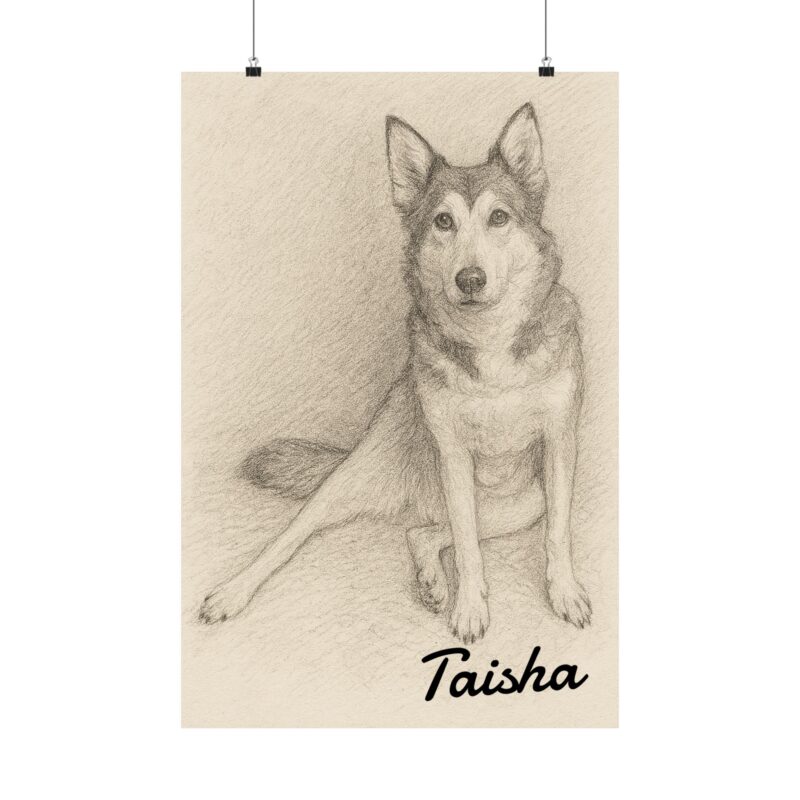 Satin Poster | Graphite Truth - Image 3