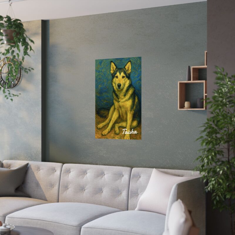 Satin Poster | Emotion Brush