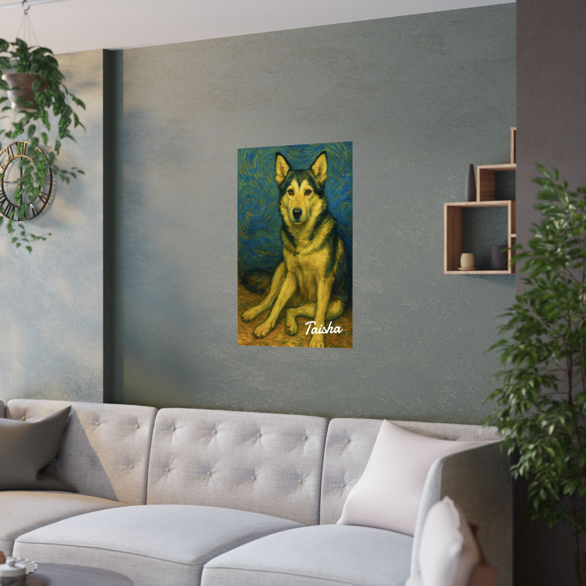 Satin Poster | Emotion Brush