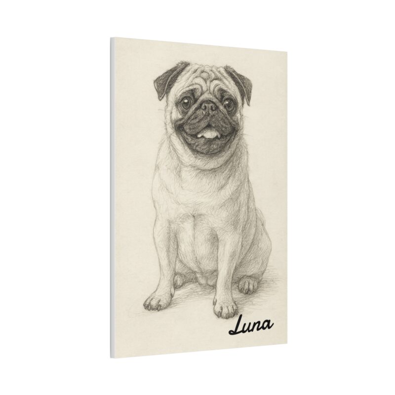 Canvas Art Print | Graphite Truth - Image 3
