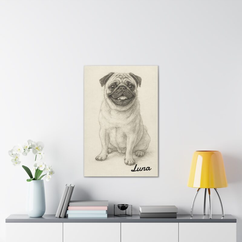 Canvas Art Print | Graphite Truth - Image 4