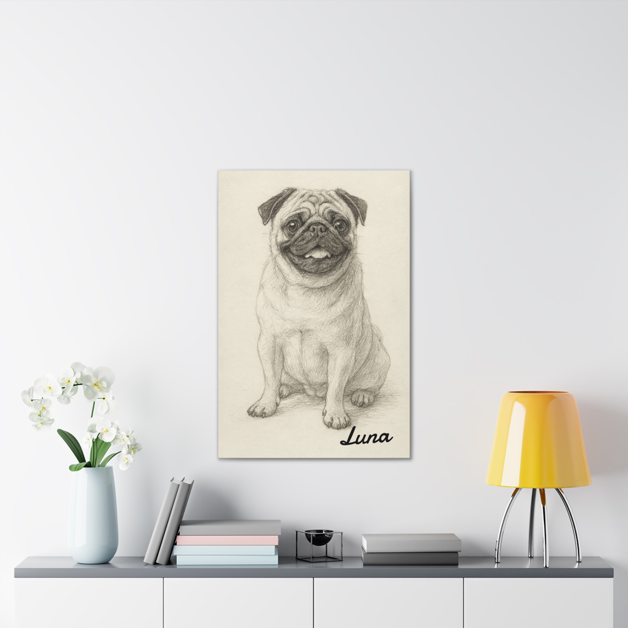 Canvas Art Print | Graphite Truth - Image 4