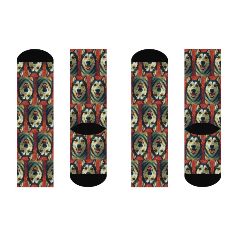 Socks Cushioned Crew | Bold Canva - Image 3