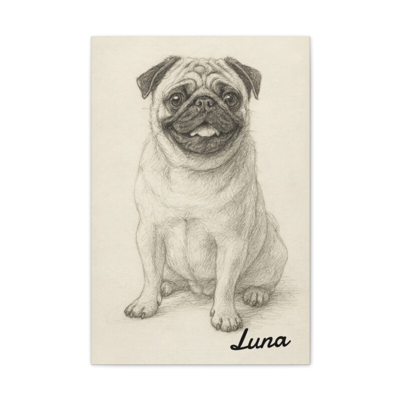 Canvas Art Print | Graphite Truth - Image 9