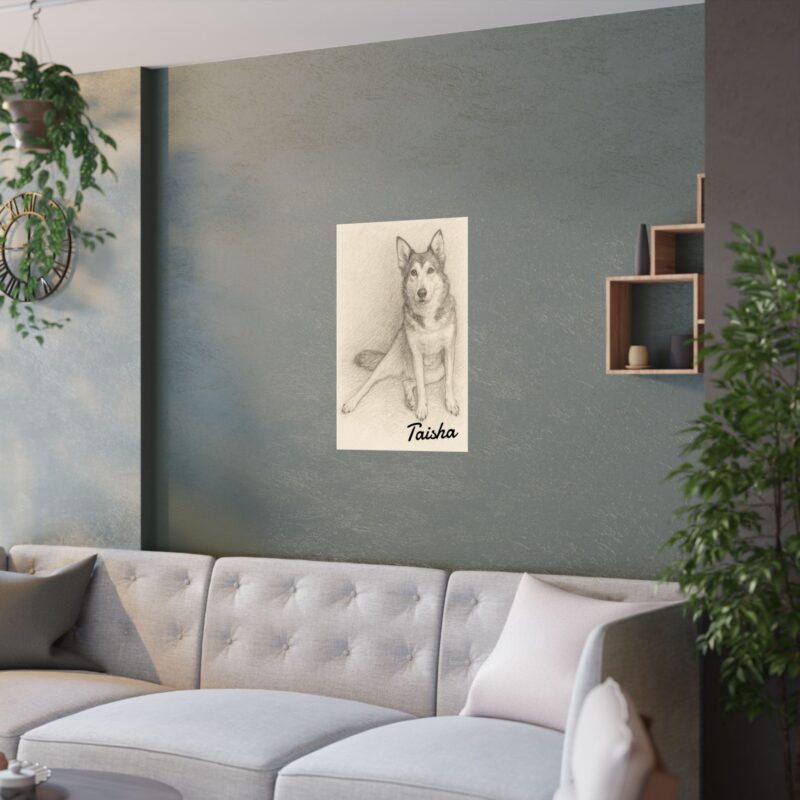 Satin Poster | Graphite Truth