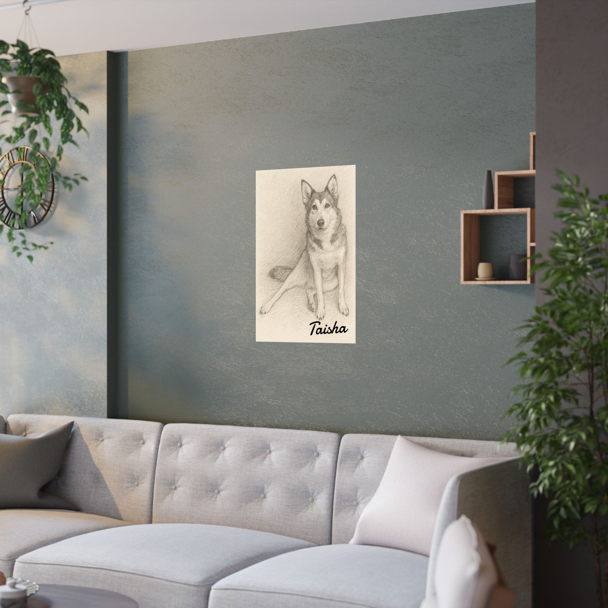 Satin Poster | Graphite Truth
