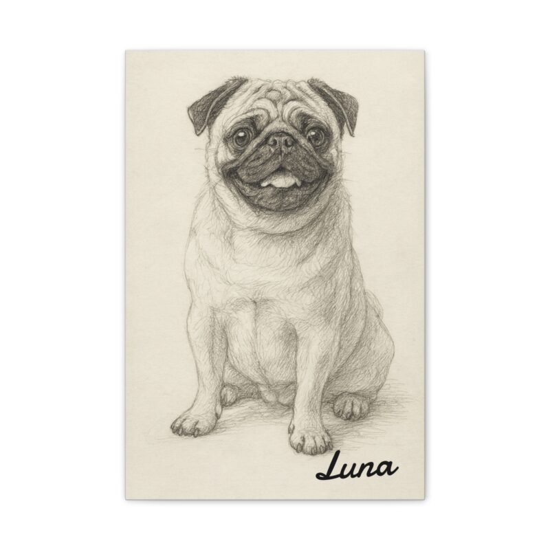 Canvas Art Print | Graphite Truth - Image 5