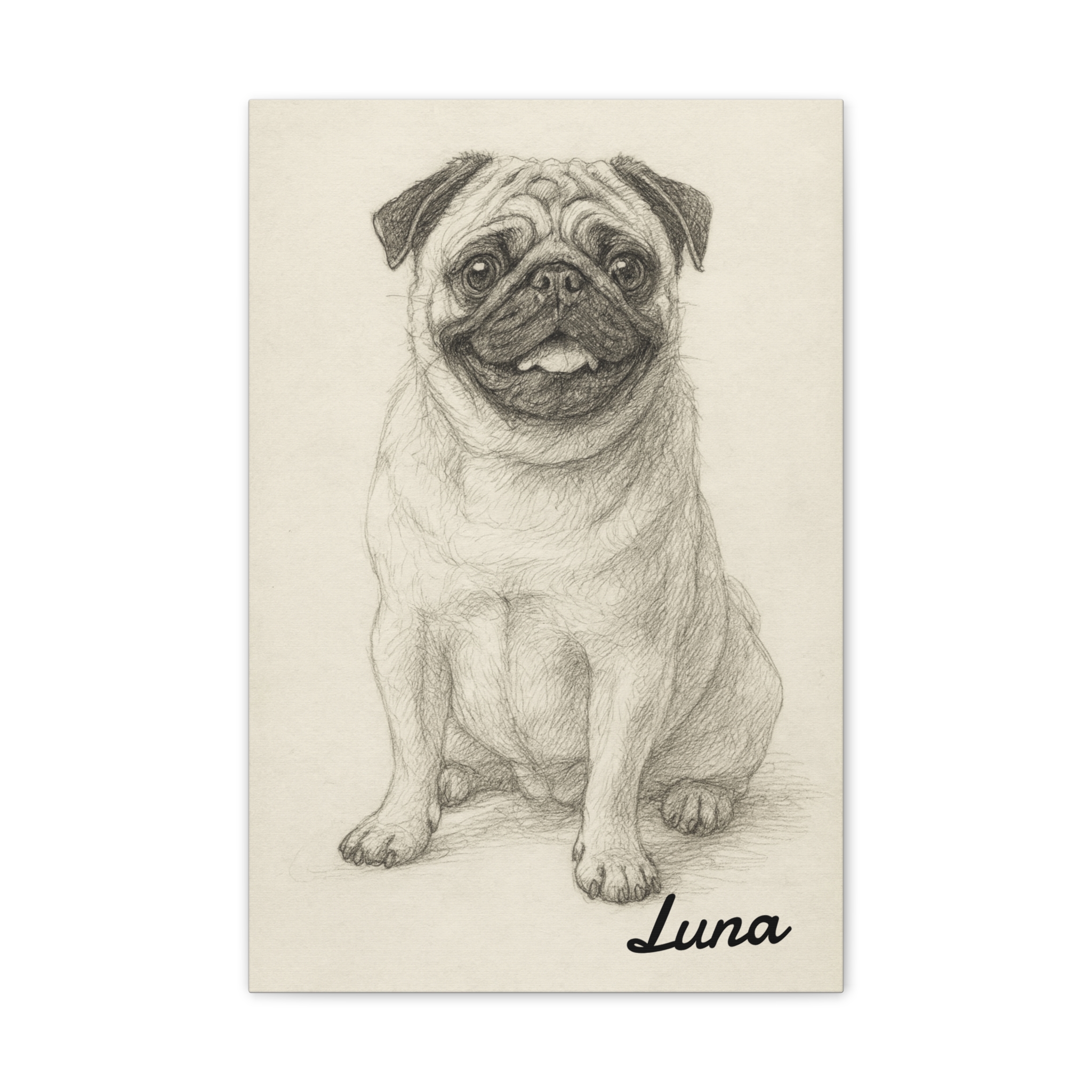 Canvas Art Print | Graphite Truth - Image 5