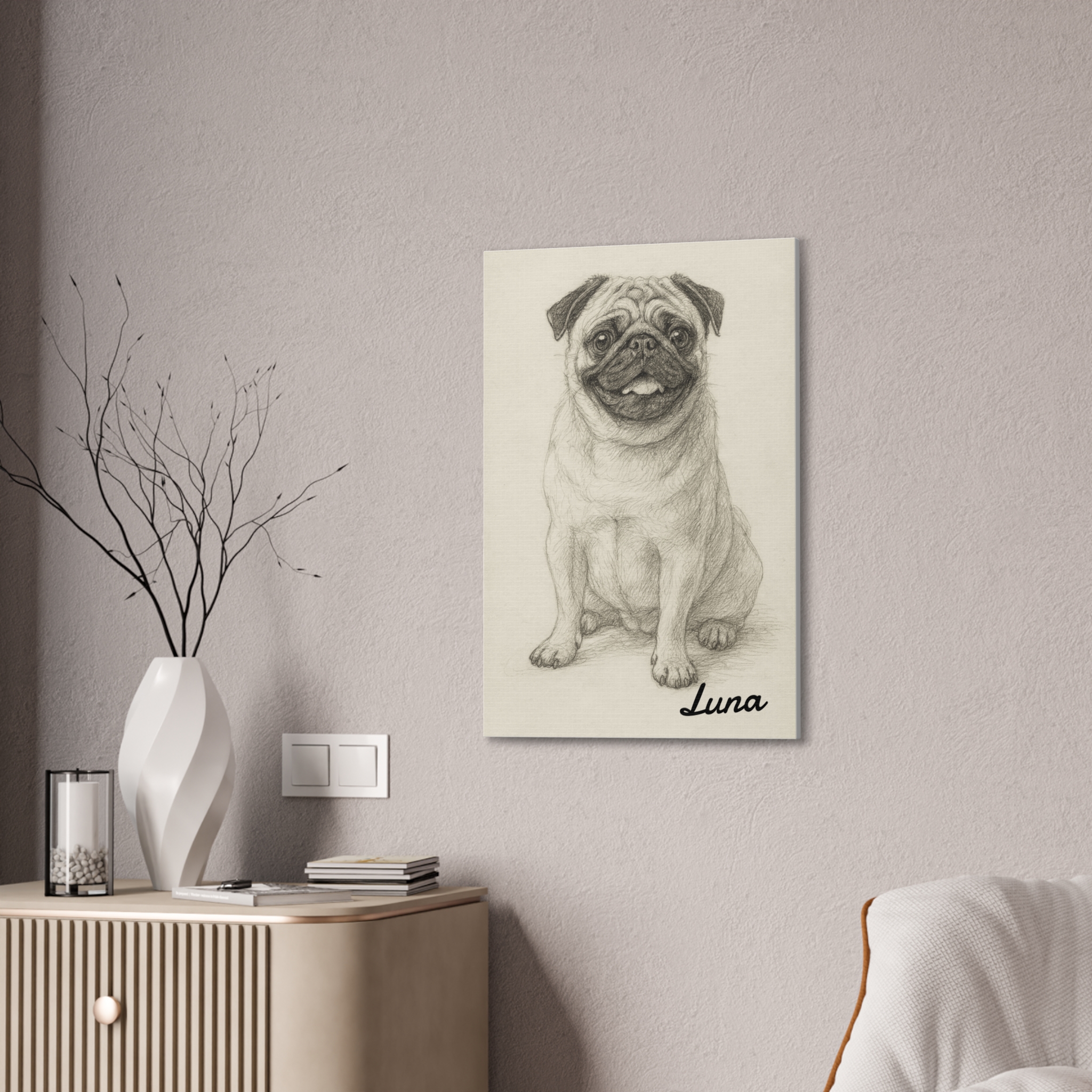 Canvas Art Print | Graphite Truth - Image 12