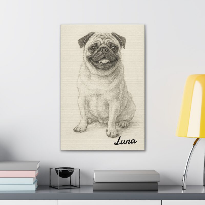Canvas Art Print | Graphite Truth - Image 7