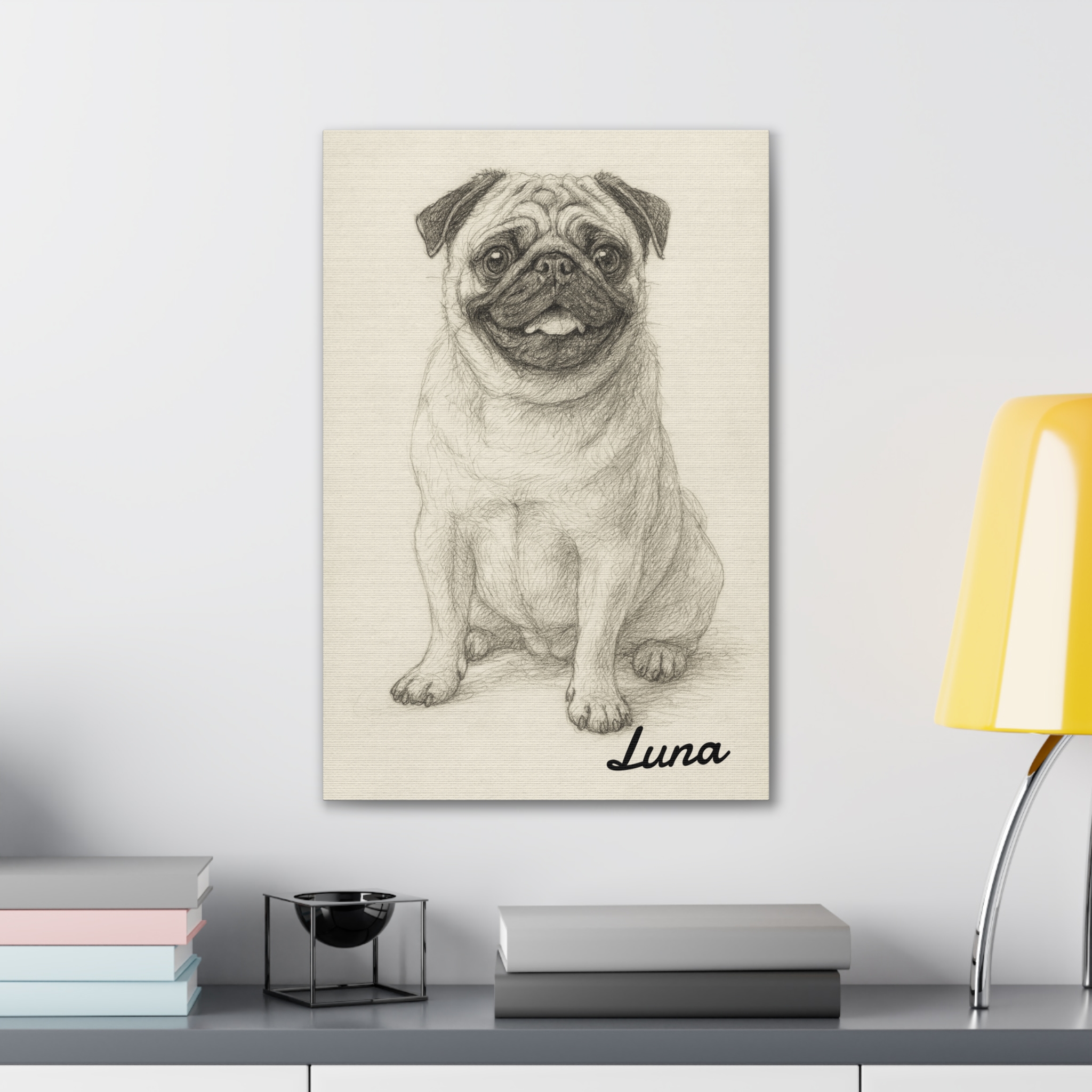 Canvas Art Print | Graphite Truth - Image 7