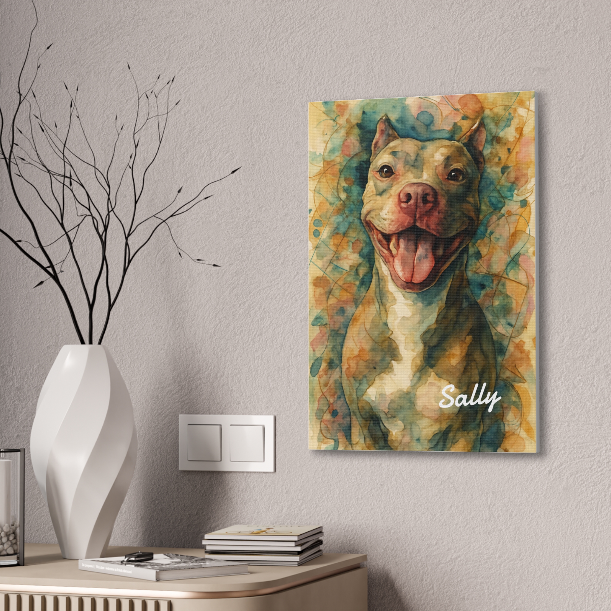 Canvas Art Print | Ink Flow - Image 8
