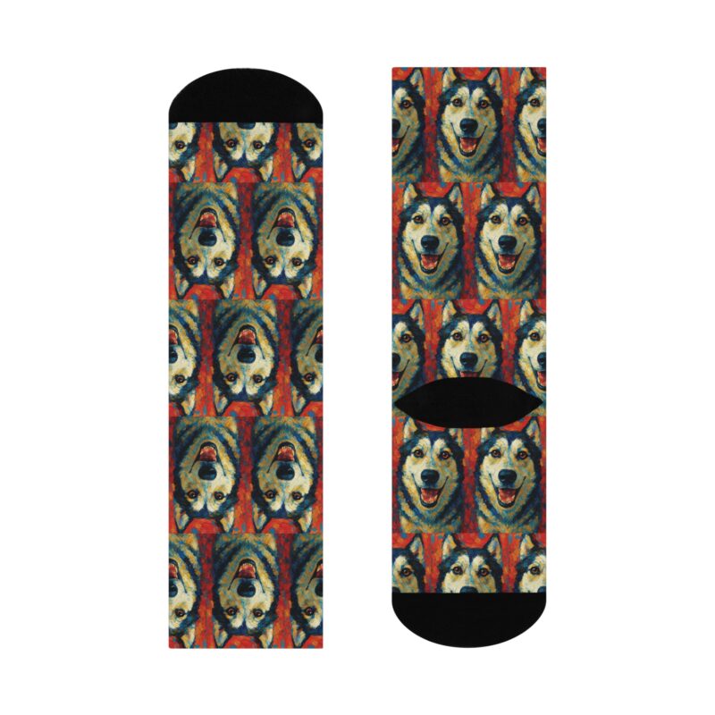 Socks Cushioned Crew | Bold Canva - Image 4
