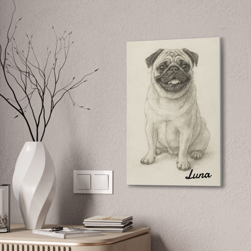 Canvas Art Print | Graphite Truth - Image 8